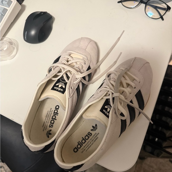 adidas Shoes - Adidas Tokyo Cream and Black Sneakers